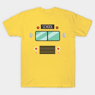 School Bus Costume Shirt Halloween Costume T-Shirt